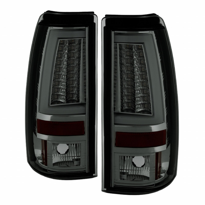 Spyder For Chevy Silverado 1500/2500 2003-2006 Tail Lights Pair | Version 2 LED Smoke | 5081940