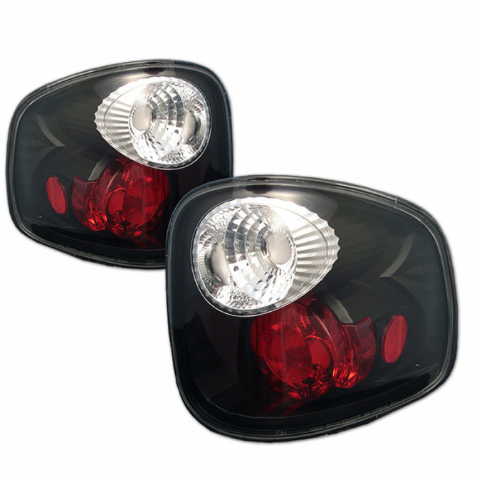 Spyder For Ford F-150 Flareside 2001-2003 Euro Style Tail Lights Pair | Black