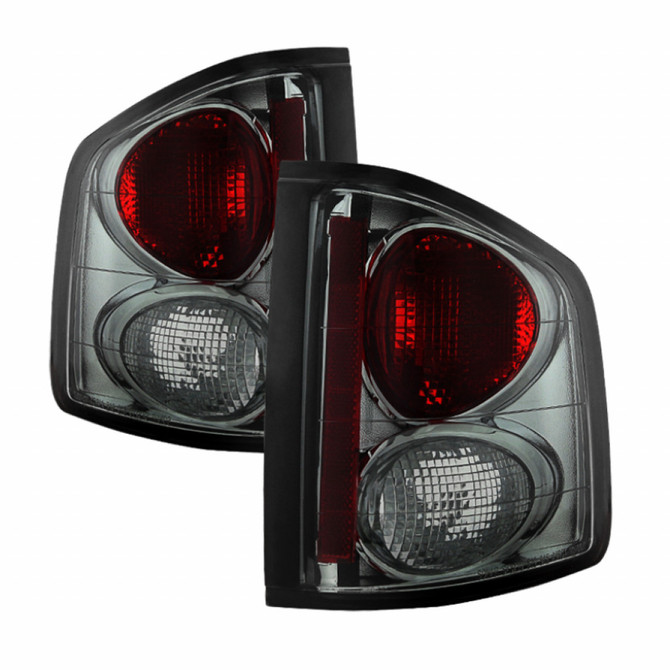 Spyder For Isuzu Hombre 1996-2000 Euro Tail Lights Pair | Smoke | 5001962