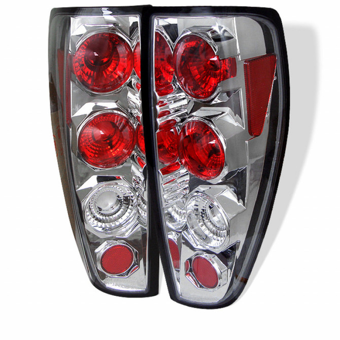 Spyder For GMC Canyon 2004-2012 Euro Style Tail Lights Pair | Chrome