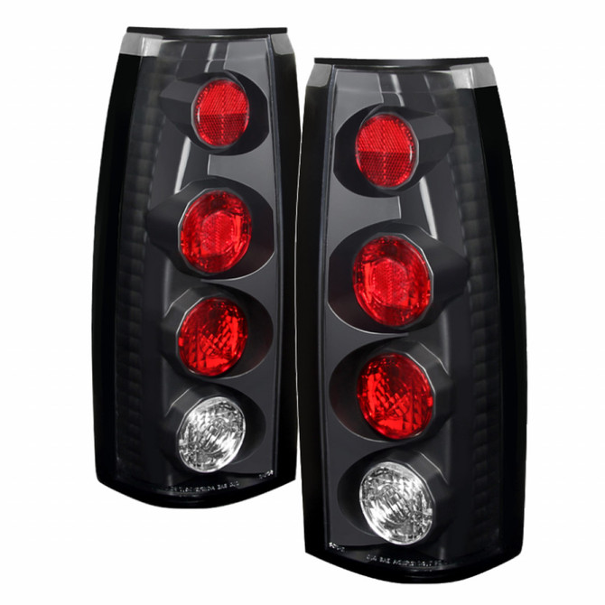 Spyder For Chevy C/K 1500/2500 Suburban 1992-1999 Euro Tail Lights Black | (TLX-spy5001283-CL360A75)