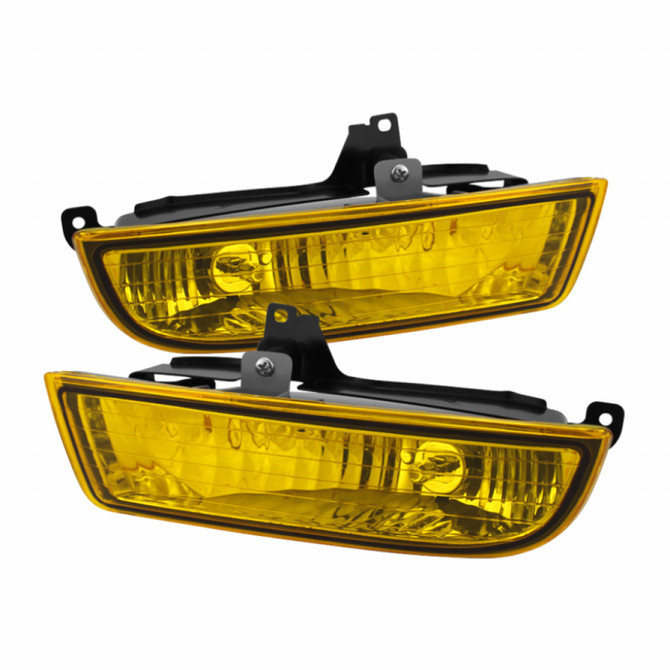 Spyder For Honda Prelude 1997-2001 OEM Fog Lights Pair w/Switch- Yellow FL-CL-HP97-Y | 5020758