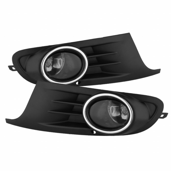 Spyder For Volkswagen Golf/Jetta 2010-2014 OEM Fog Light Pair Smoked w/ Switch | 5076199