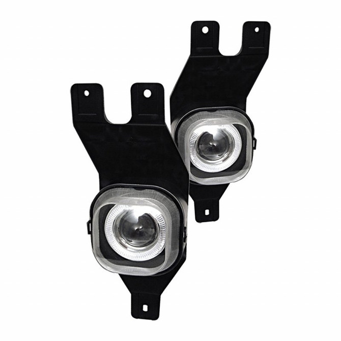 Spyder For Ford Excursion 2000-2005 Halo Fog Light Pair Projector Clear w/ Switch | 5021359