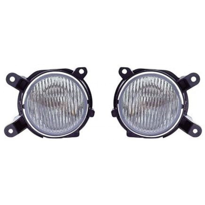 CarLights360: For Ford Escort Fog Light 2003 Pair Driver and Passenger Side For FO2592203 + FO2593203 (PLX-M1-329-2021L-AS-CL360A1)