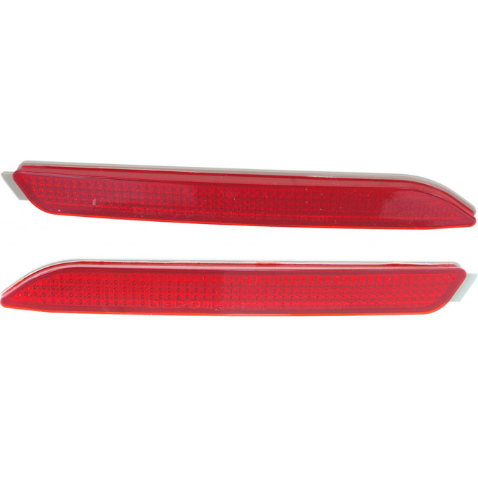 For Toyota Venza Reflector 2009-2016 Pair Driver and Passenger Side DOT Certified For LX2830100 (PLX-M1-311-2902L-UF-CL360A5)