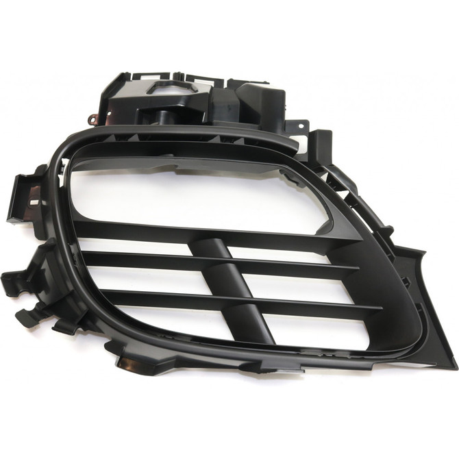For Porsche Panamera Fog Light Cover 2013 Passenger Side | Textured Black | Retaining Frame | DOT / SAE Compliance | PO1039103 | 970505985011 (CLX-M0-USA-REPP108003-CL360A70)