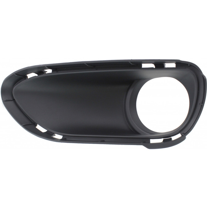For Porsche Cayenne Fog Light Cover 2011 12 13 2014 Driver Side | Black | Turbo Model | DOT / SAE Compliance | PO1038105 | 95850509300 (CLX-M0-USA-REPP108204-CL360A70)
