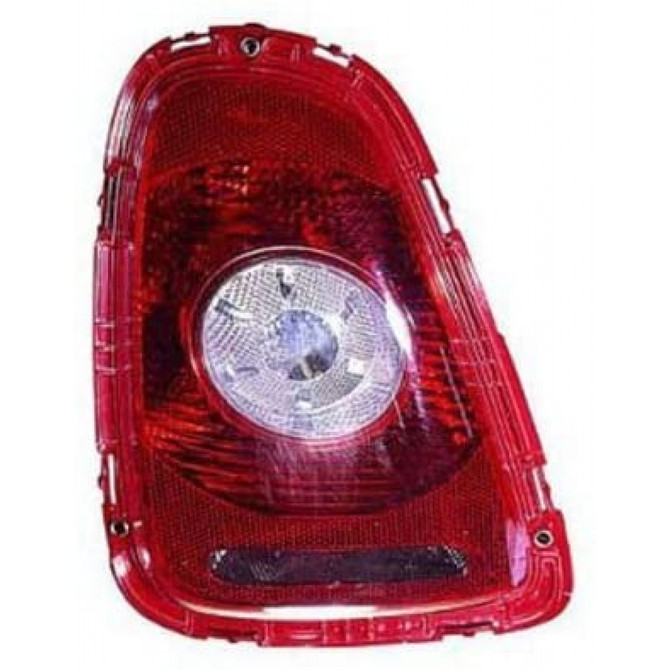 CarLights360: For 2007 08 09 2010 Mini Cooper Tail Light Assembly with / Bulbs - Replacement for MC2800104 (CLX-M1-881-1908L-AQ-CL360A1-PARENT1)