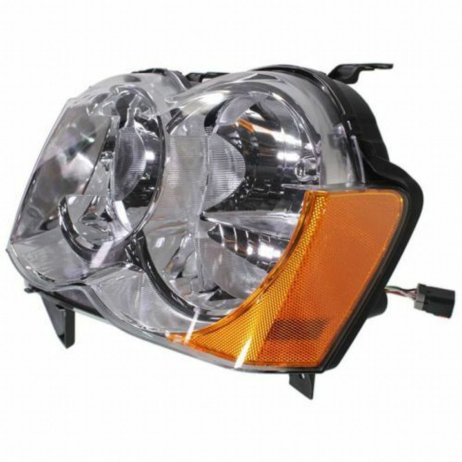 CarLights360: For 2009 2010 Jeep Grand Cherokee Headlight Assembly w/ Bulbs DOT Certified (CLX-M1-332-1188L-AF-CL360A1-PARENT1)