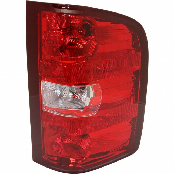 CarLights360: For 2010 2011 GMC Sierra 2500 HD Tail Light Assembly DOT 2nd Design w/ Bulbs Dual Rear Wheels SLE SLT WT (CLX-M0-11-6222-90-1-CL360A4-PARENT1)