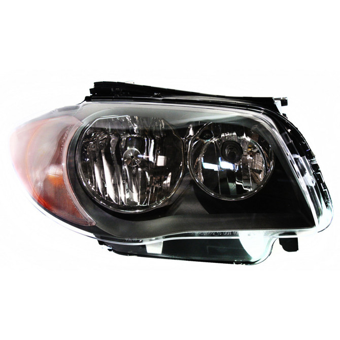 CarLights360: For 2008 2009 2010 2011 2012 BMW 135i Headlight Assembly Halogen DOT Certified (CLX-M0-20-12490-00-1-CL360A5-PARENT1)