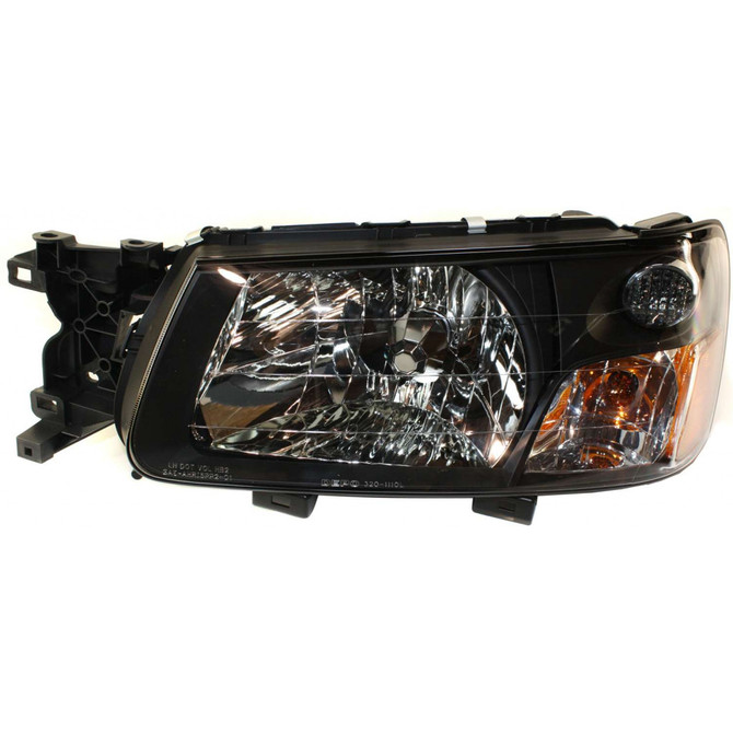 CarLights360: For 2003 2004 Subaru Forester Headlight Assembly w/ Bulbs DOT Certified (CLX-M1-319-1110L-AFD-CL360A1-PARENT1)
