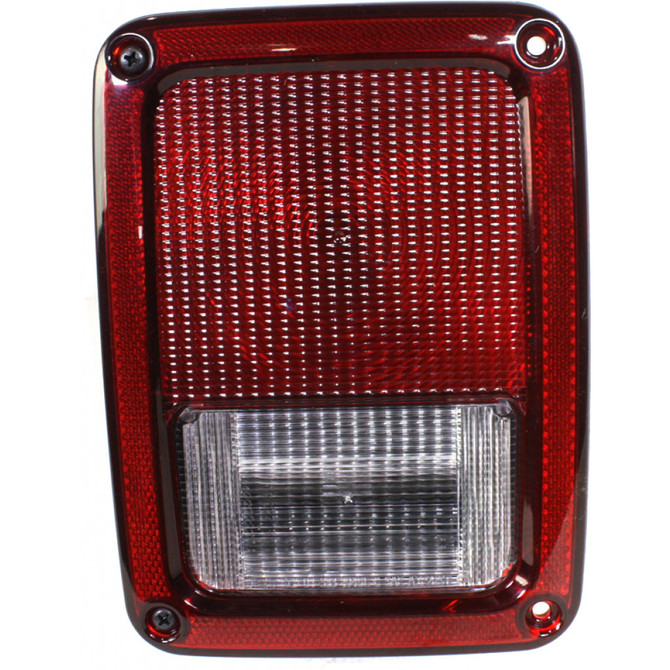 CarLights360: For 2007-2017 Jeep Wrangler Tail Light Assembly w/Bulbs DOT Certified (CLX-M1-332-1945L-AF-CL360A1-PARENT1)