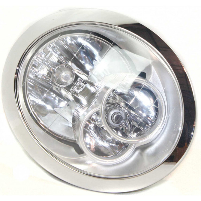 CarLights360: For 2005 2006 Mini Cooper Headlight Assembly w/ Bulbs Halogen Type (Vehicle Trim: Models w/ Halogen Headlamps, w/o Headlight washer) (CLX-M0-20-6738-00-CL360A2-PARENT1)