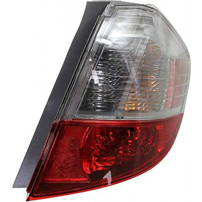 CarLights360: For 2009-2014 Honda Fit Tail Light Assembly DOT Certified w/ Bulbs (CLX-M0-11-6326-00-1-CL360A1-PARENT1)