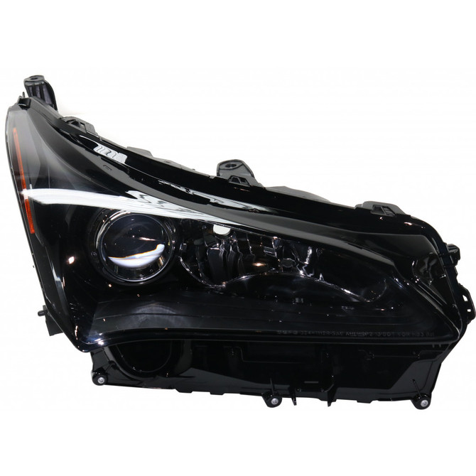 CarLights360: For 2015 2016 2017 Lexus NX200t Headlight Assembly DOT Certified w/ Bulbs Halogen High Beam Type (Vehicle Trim: F Sport; Sport Utility) (CLX-M0-20-9658-90-1-CL360A1-PARENT1)