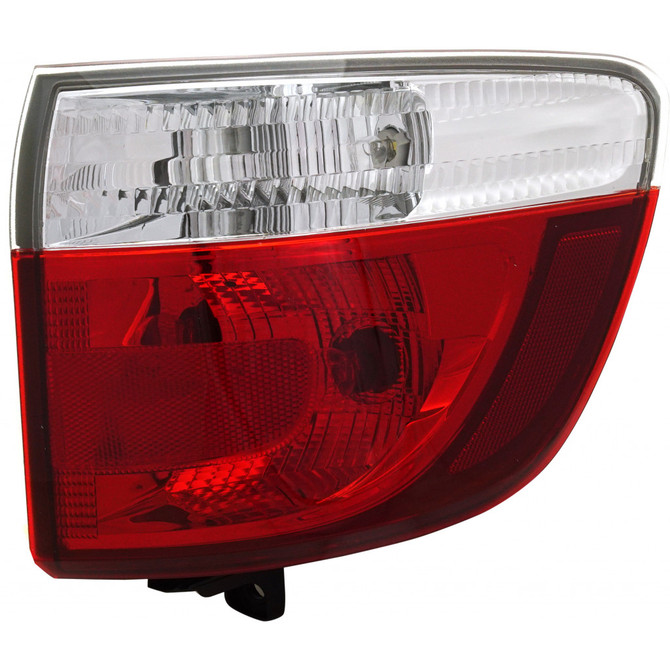 CarLights360: For 2011 2012 2013 Dodge Durango Tail Light Assembly DOT Certified w/Bulbs (CLX-M0-11-6426-00-1-CL360A1-PARENT1)