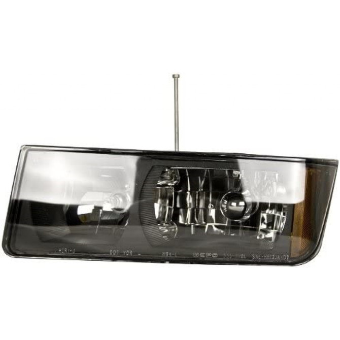 CarLights360: For 2003 2004 2005 2006 Chevy Avalanche 1500 HEADLIGHT ASSEMBLY DOT Certified w/Bulbs Trim: w/ Body Cladding (CLX-M0-20-6286-00-1-CL360A1-PARENT1)