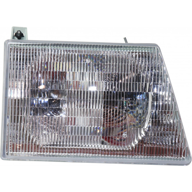 CarLights360: For 2002 FORD E-550 ECONOLINE SUPER DUTY Headlight Assembly w/ Bulbs DOT Certified (CLX-M1-330-1124L-AFN-CL360A6-PARENT1)