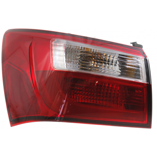 CarLights360: For 2012-2017 Kia Rio Tail Light Assembly w/Bulbs CAPA Certified (CLX-M1-322-1942L-AC-CL360A1-PARENT1)