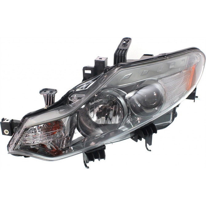 CarLights360: For 2009 2010 NISSAN MURANO Headlight Assembly w/Bulbs Black Housing-DOT Certified (CLX-M1-314-1173L-AF2-CL360A2-PARENT1)
