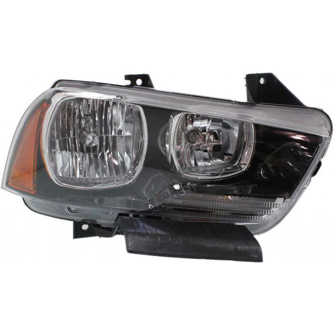 CarLights360: For 2011 2012 2013 2014 Dodge Charger Headlight Assembly CAPA Certified w/Bulbs Halogen Type (CLX-M0-20-9200-00-9-CL360A1-PARENT1)