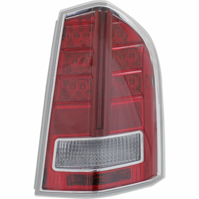 CarLights360: For 2013 2014 Chrysler 300 Tail Light Assembly DOT Certified w/o Chrome w/Bulbs (CLX-M0-11-6638-90-1-CL360A1-PARENT1)