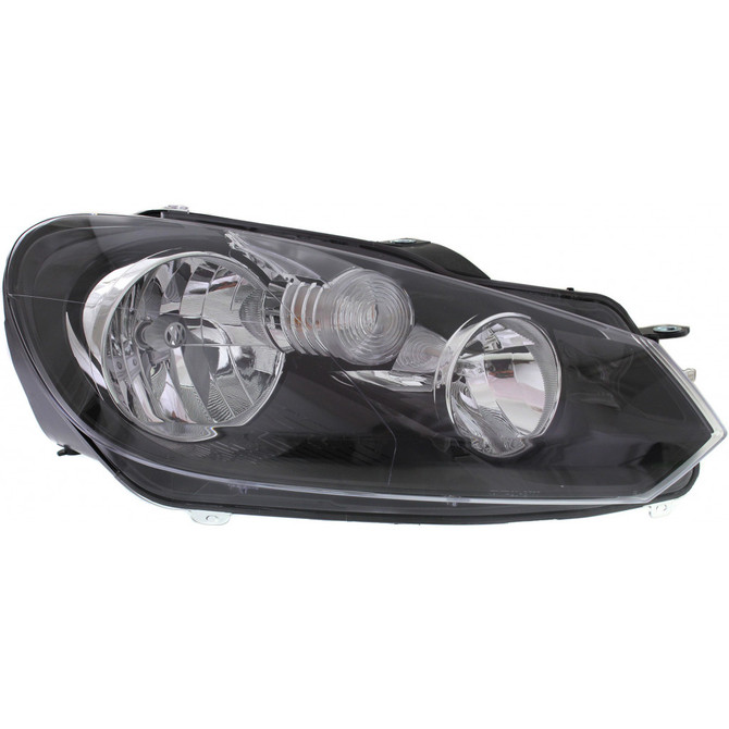 CarLights360: For 2010 2011 2012 2013 Volkswagen Jetta Headlight Assembly DOT Certified w/ Bulbs Halogen Type Wagon (CLX-M0-20-12686-00-1-CL360A2-PARENT1)