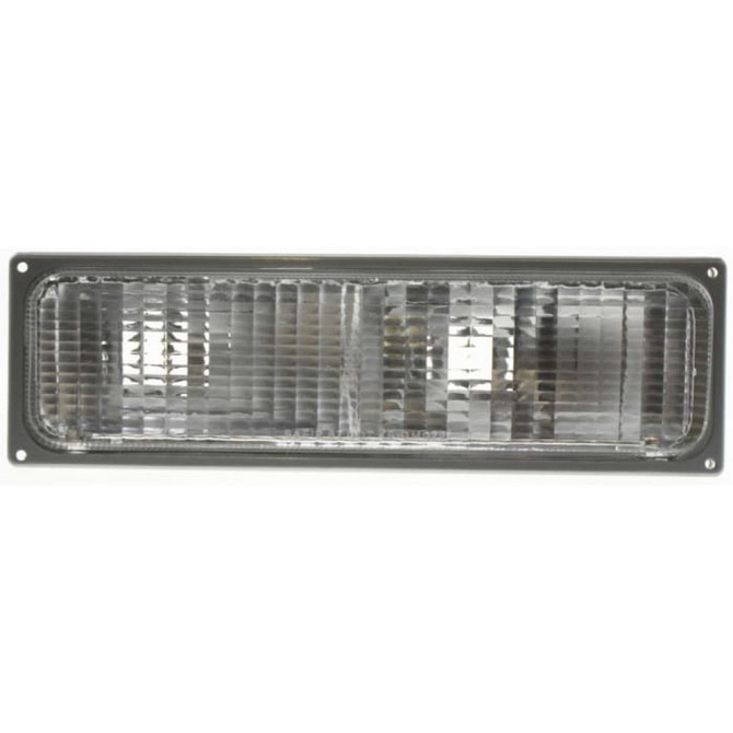 For GMC C1500 / C2500 Suburban Turn Signal Light 1992 1993 | w/ Composite Head Lights | Clear Lens (CLX-M0-USA-12-1412-01-CL360A77-PARENT1)