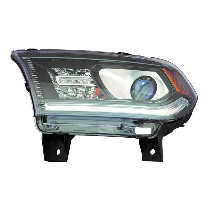 For Dodge Durango Headlight Assembly 2014 2015 w/o DRL Black Trim (CLX-M0-334-1139L-AS2-CL360A55-PARENT1)