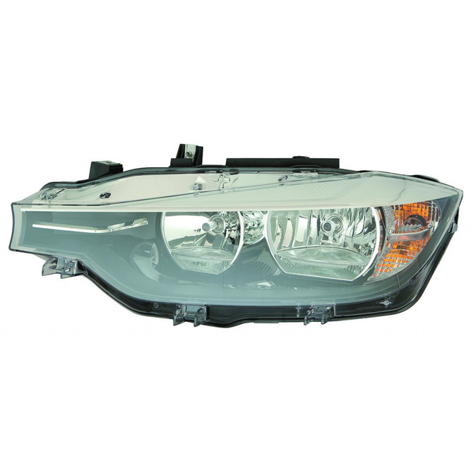 For BMW 328d 328i 340i Headlight Assembly 2016 2017 2018 Halogen w/o Logo CAPA (CLX-M0-344-1161L-AC2-CL360A55-PARENT1)