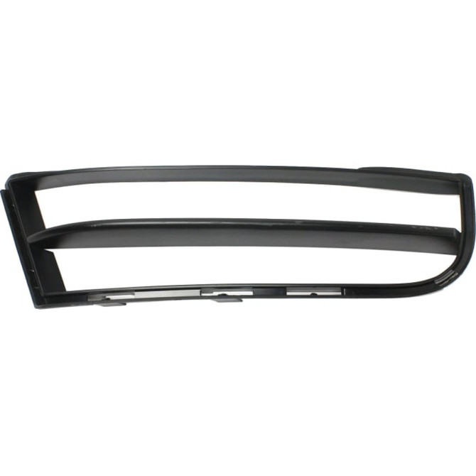For BMW 135i Fog Light Cover 2008 09 10 11 12 2013 Outer | Textured Black | w / M Package | Convertible / Coupe (CLX-M0-USA-REPB015540-CL360A70-PARENT1)