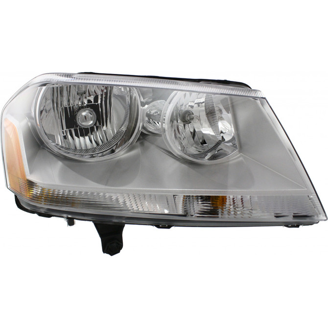 For Dodge Avenger Headlight Assembly 2008 09 10 11 12 13 2014 | Halogen | SE/SXT Model (CLX-M0-USA-REPD100114-CL360A70-PARENT1)