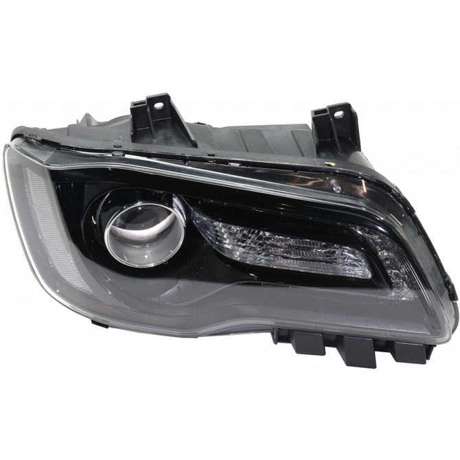 For Chrysler 300 Headlight Assembly 2015 2016 2017 | Halogen | Black Interior CAPA (CLX-M0-USA-REPC100368Q-CL360A70-PARENT1)