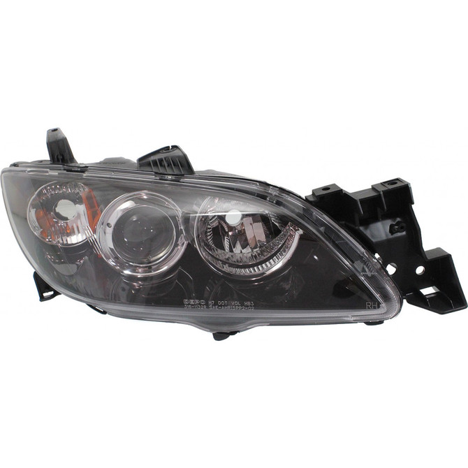 For Mazda 3 Headlight Assembly 2004 05 06 07 08 2009 | Halogen | Sedan | CAPA | w/o Bulbs (CLX-M0-USA-M100154Q-CL360A70-PARENT1)