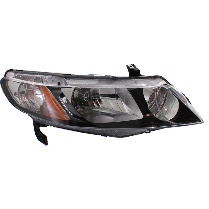 For Honda Civic Headlight Assembly 2006 07 08 09 10 2011| Halogen | Sedan | Hybrid Model | w/o Bulbs (CLX-M0-USA-H100168-CL360A70-PARENT1)