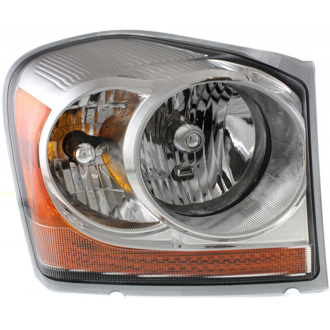 For Dodge Durango Headlight 2006 Halogen | Chrome Interior (CLX-M0-USA-D100134-CL360A70-PARENT1)