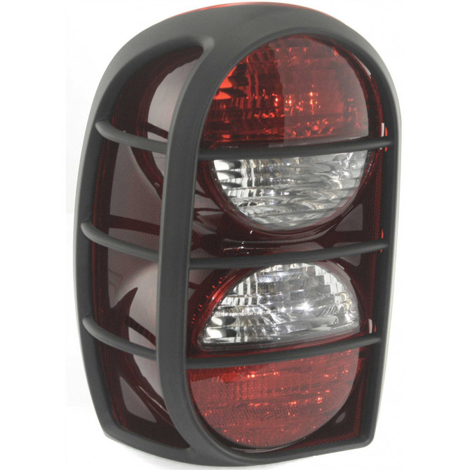 CarLights360: For 2005 2006 Jeep Liberty Tail Light Assembly Black Housing (CLX-M1-332-1932L-US2CR-CL360A1-PARENT1)