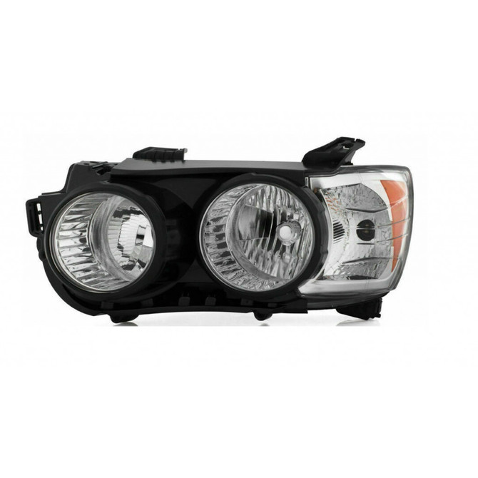 CarLights360: For 2012 2013 2014 Chevy Sonic Headlight Assembly w/Bulbs Black Housing (CLX-M1-334-1164L-AS2-CL360A1-PARENT1)