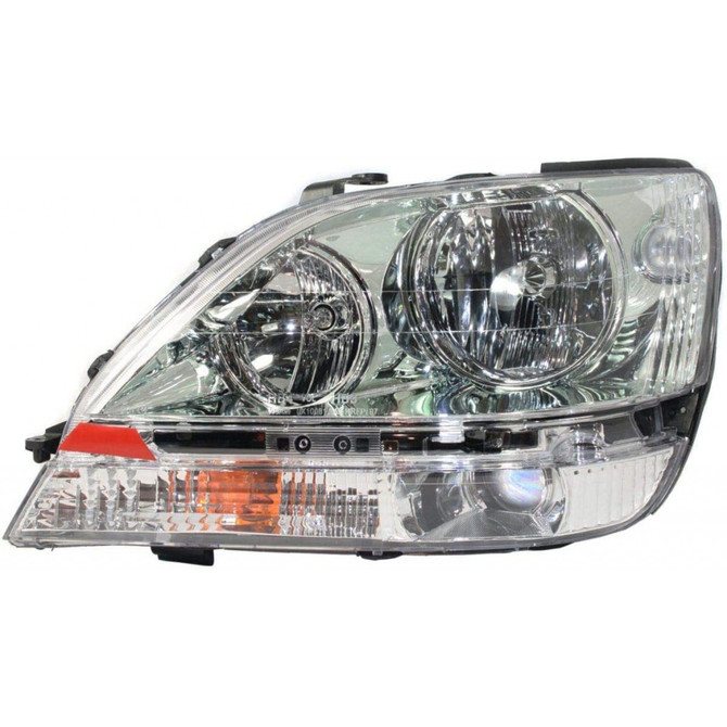 For Lexus RX300 2001-2003 Headlight Assembly Chrome Bezel CAPA Certified (CLX-M1-311-1152L-AC1-PARENT1)