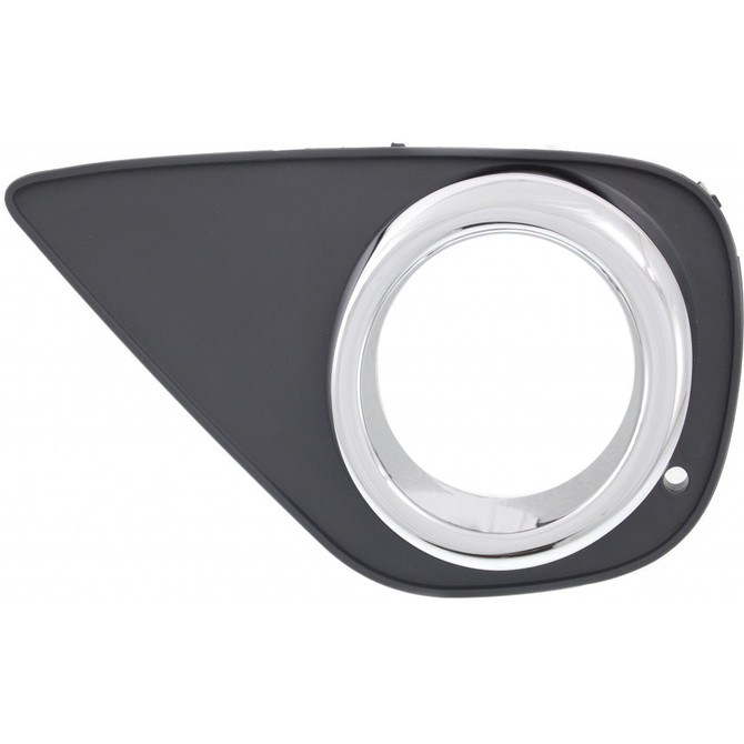 CarLights360: For 2015 2016 2017 Toyota Yaris Foglight Bezel Bracket Cover Bezel Bumper Side (CLX-M1-211-2541L-UD-CL360A1-PARENT1)