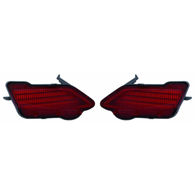 CarLights360: For 2013 2014 2015 TOYOTA RAV4 Reflector CAPA Certified (CLX-M1-311-2906L-UC-CL360A1-PARENT1)