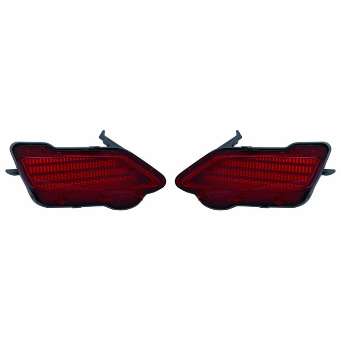 CarLights360: For 2013 2014 2015 TOYOTA RAV4 Reflector CAPA Certified (CLX-M1-311-2906L-UC-CL360A1-PARENT1)