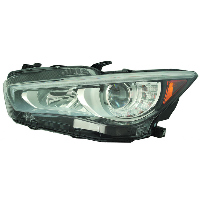 For Infiniti Q50 Headlight Assembly 2018 2019 w/o Adaptive Headlight (CLX-M0-325-1106L-ASN2-CL360A55-PARENT1)