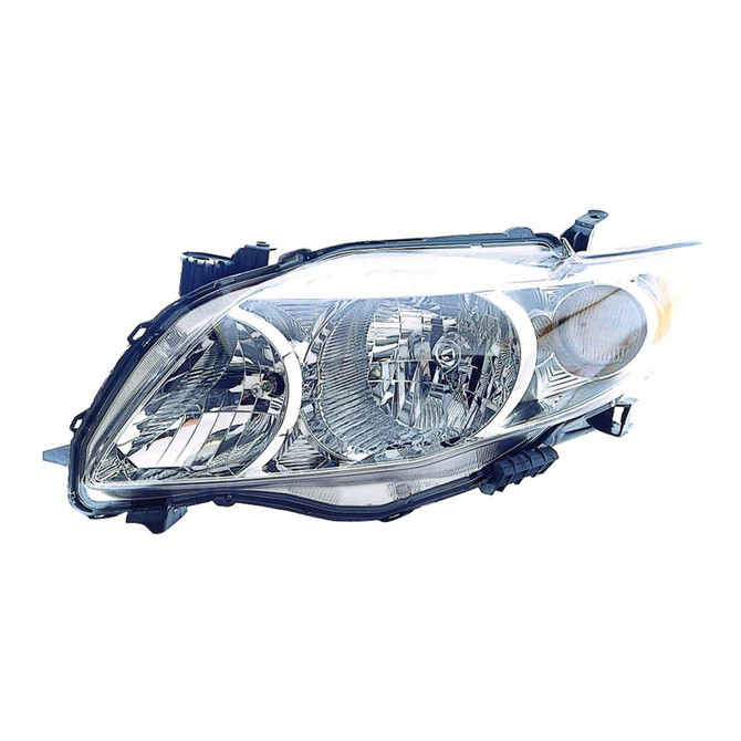 For Toyota Corolla Headlight Assembly 2009 2010 BASE/CE/LE/XLE Model USA Built (CLX-M0-312-11A8L-AS1-CL360A55-PARENT1)