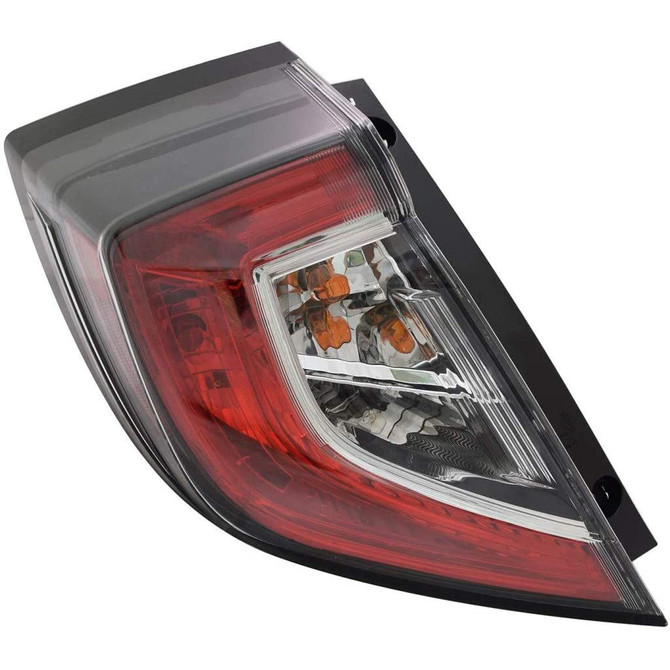 For Honda Civic Hatchback / Type R Tail Light Assembly Outer 2017-2020 (CLX-M0-317-19AKL-AC-CL360A55-PARENT1)