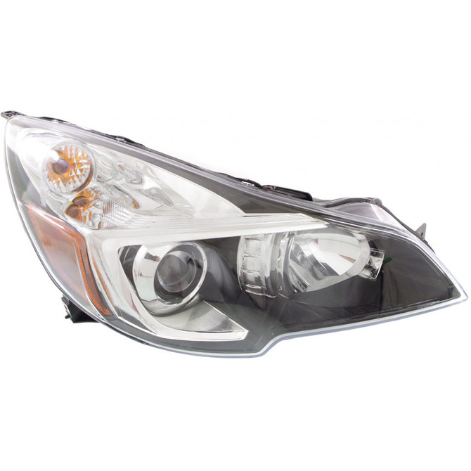 For Subaru Legacy / Outback Headlight Assembly 2013 2014 Halogen | Black Interior | CAPA (CLX-M0-USA-REPS100174Q-CL360A70-PARENT1)