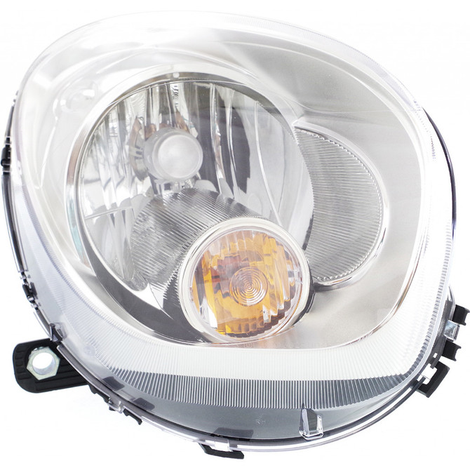 For Mini Cooper Countryman Headlight Assembly 2011 12 13 14 15 2016 | Halogen | w/ White Turn Signal Light | CAPA (CLX-M0-USA-REPM100388Q-CL360A70-PARENT1)