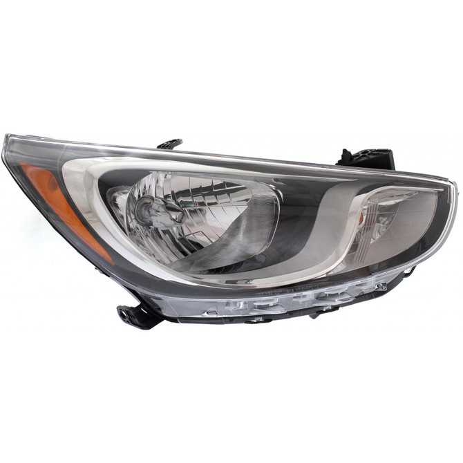 For Hyundai Accent Headlight Assembly 2012 2013 2014 | Halogen | Standard Type | Hatchback/Sedan | CAPA (CLX-M0-USA-REPH100310Q-CL360A70-PARENT1)